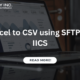 Excel to CSV using SFTP In IICS