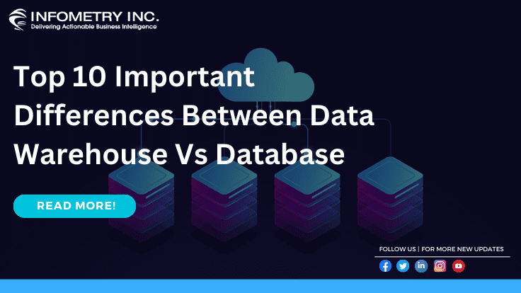 Top 10 Important Differences Between Data Warehouse Vs Database